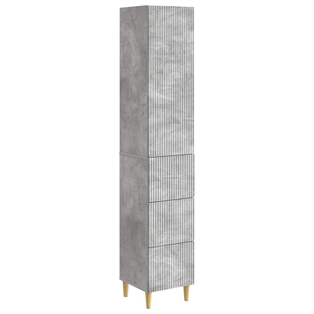 vidaXL Skåpset 2 pcs 33 x 34,5 x 90 cm Konstruerat trä
