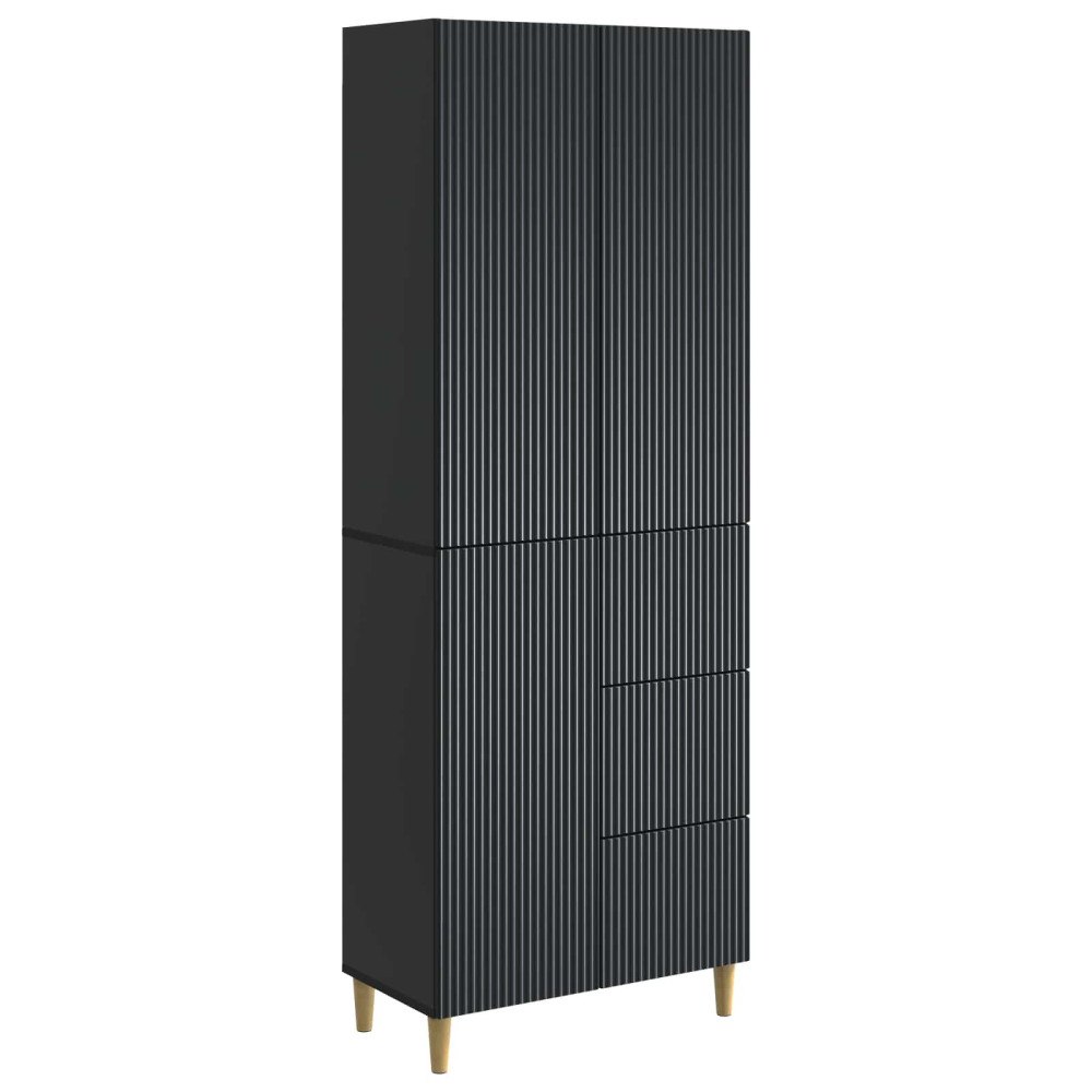 vidaXL Skåpset 2 pcs 66 x 34,5 x 90 cm Konstruerat trä