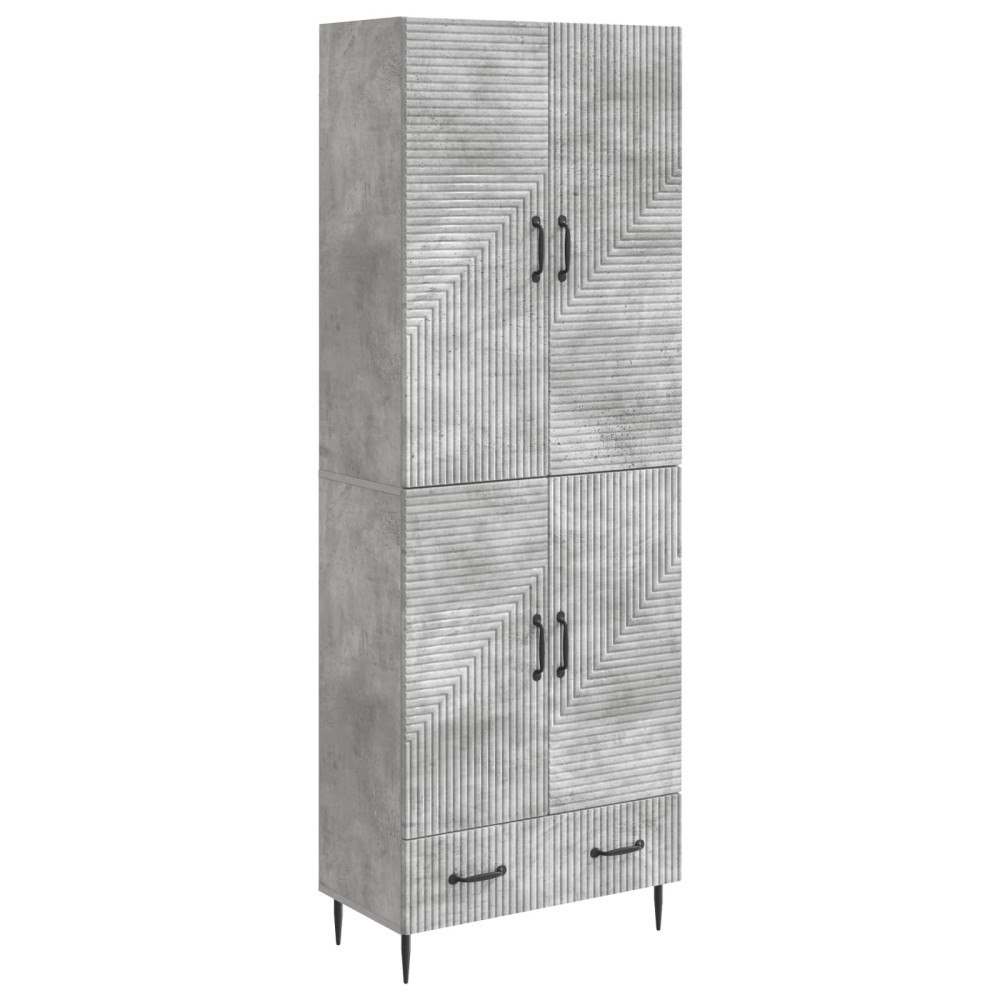 vidaXL Skåpset 2 pcs 66 x 34,5 x 95 cm Konstruerat trä