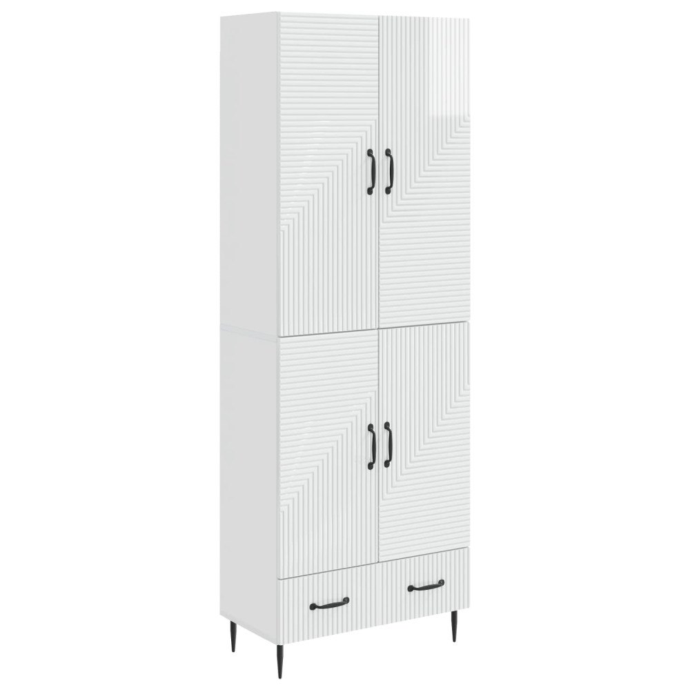 vidaXL Skåpset 2 pcs 66 x 34,5 x 95 cm Konstruerat trä