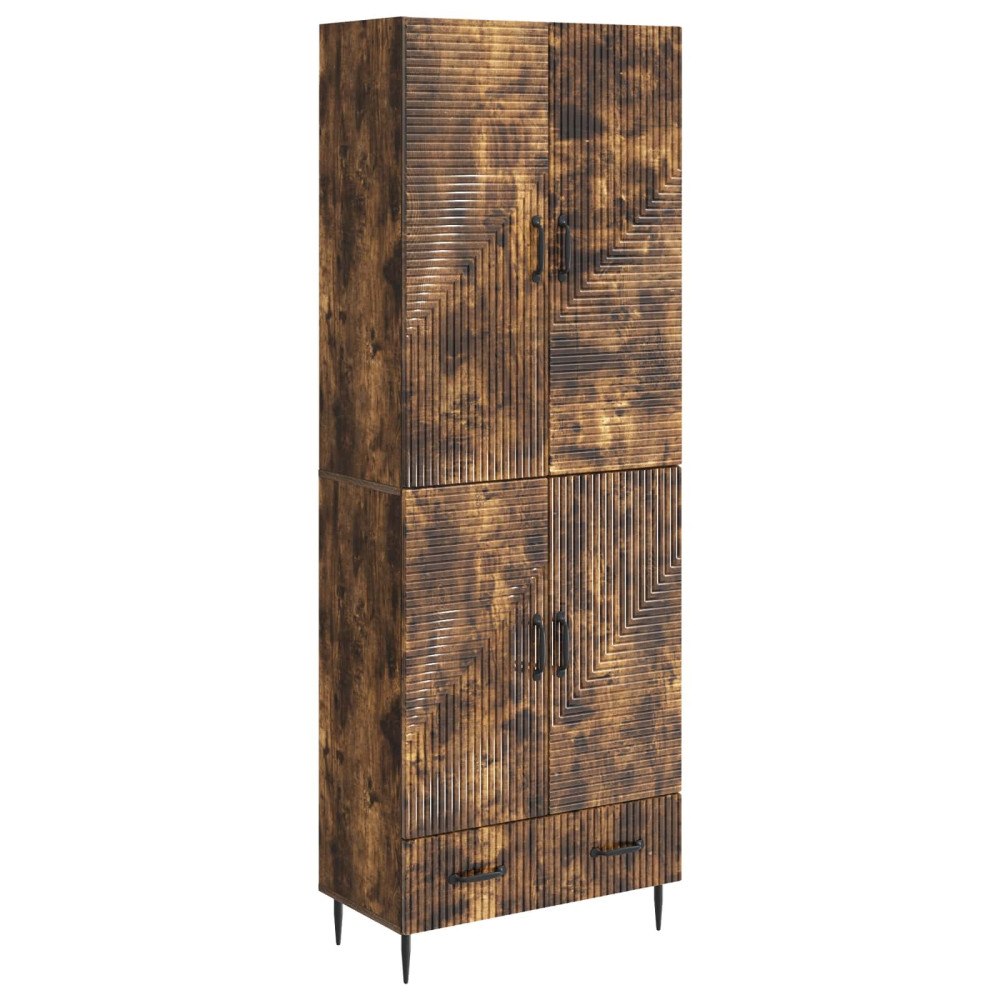 vidaXL Skåpset 2 pcs 66 x 34,5 x 95 cm Konstruerat trä