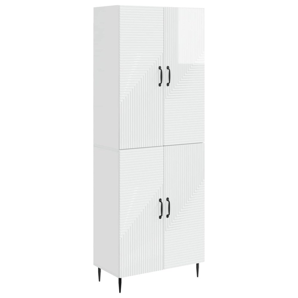 vidaXL Skåpset 2 pcs 66 x 34,5 x 89,5 cm Konstruerat trä