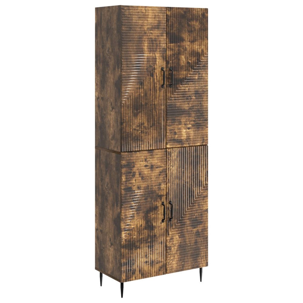 vidaXL Skåpset 2 pcs 66 x 34,5 x 89,5 cm Konstruerat trä