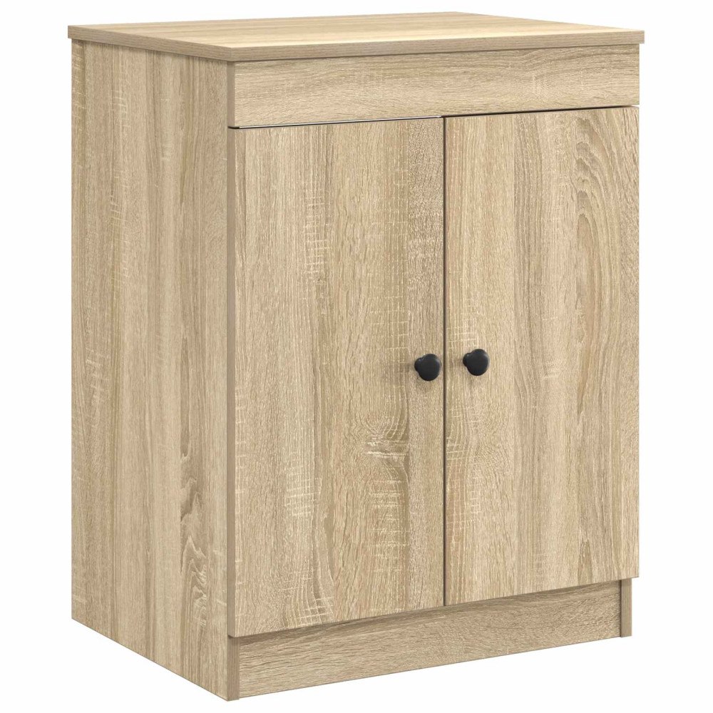 vidaXL Badrumsskåp Sonoma-ek 54 x 41 x 70 cm Konstruerat trä