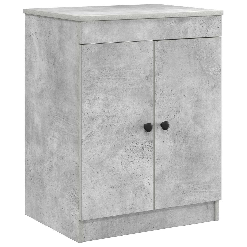 vidaXL Badrumsskåp Betonggrå 54 x 41 x 70 cm Konstruerat trä
