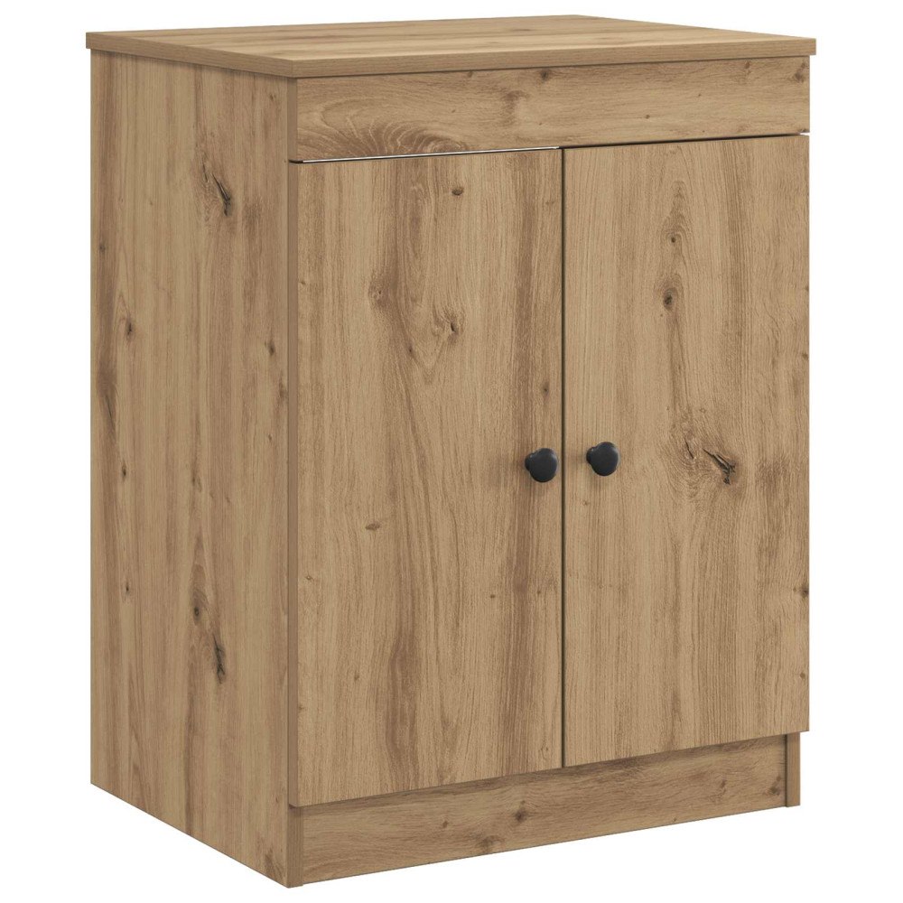 vidaXL Badrumsskåp Artisan-ek 54 x 41 x 70 cm Konstruerat trä
