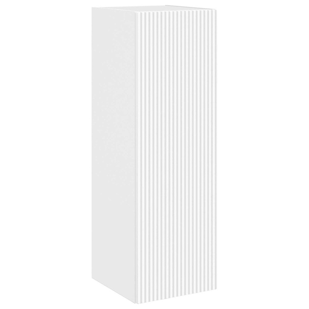 vidaXL Väggmonterat Badrumsskåp Vit 33 x 34,5 x 60 cm Konstruerat trä