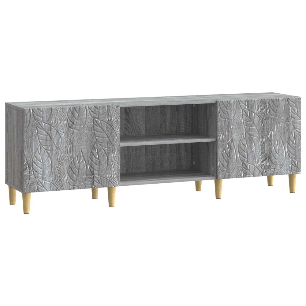 vidaXL TV-skåp 150 x 31 x 50 cm Grå Sonoma Konstruerat trä