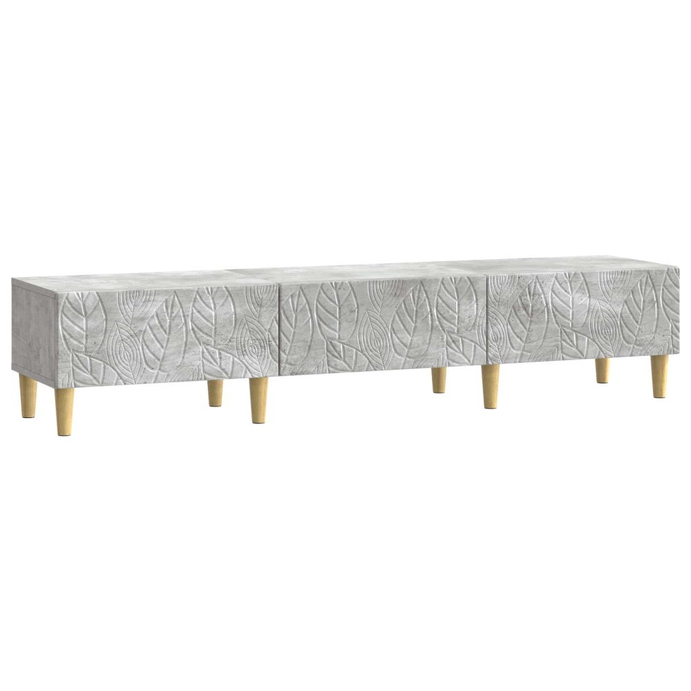 vidaXL TV-skåp 147 x 34,5 x 30 cm Betonggrå Konstruerat trä