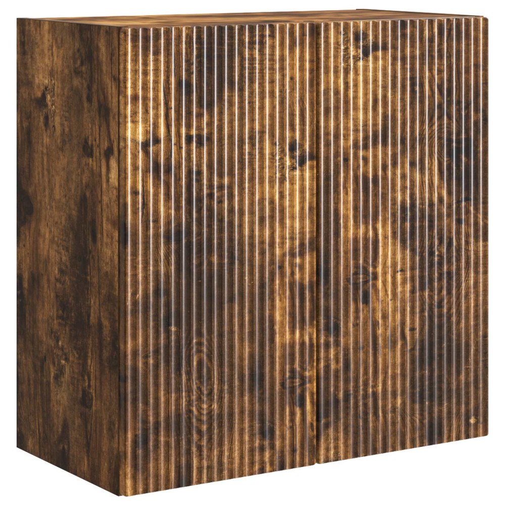 vidaXL Väggmonterat skåp Rökt ek 59 x 31 x 60 cm Konstruerat trä