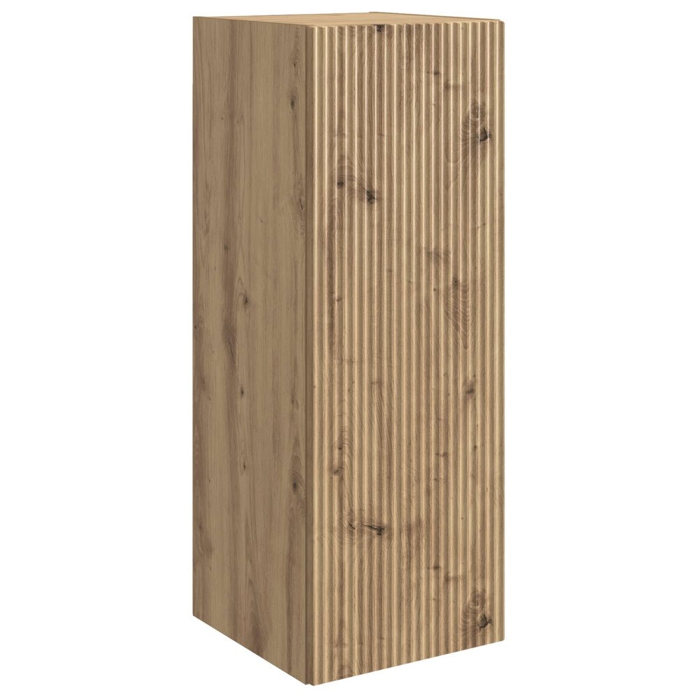 vidaXL Väggmonterat skåp Artisan-ek 33 x 34,5 x 90 cm Konstruerat trä