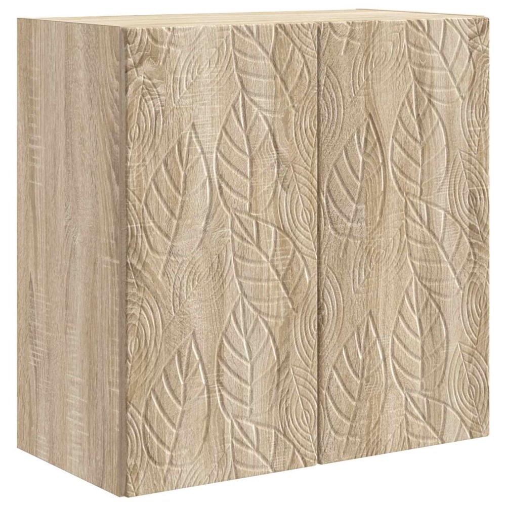 vidaXL Väggmonterat skåp Sonoma-ek 59 x 31 x 60 cm Konstruerat trä