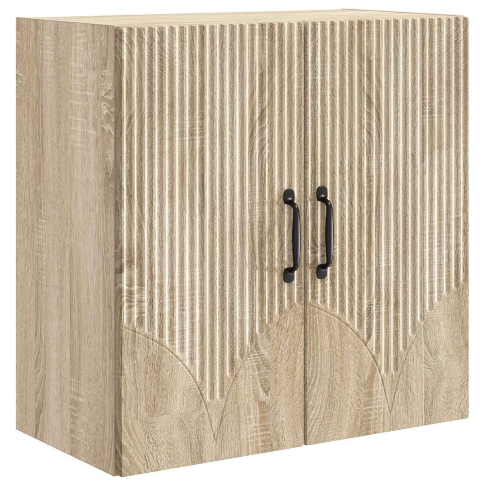 vidaXL Väggmonterat skåp Sonoma-ek 59 x 31 x 60 cm Konstruerat trä