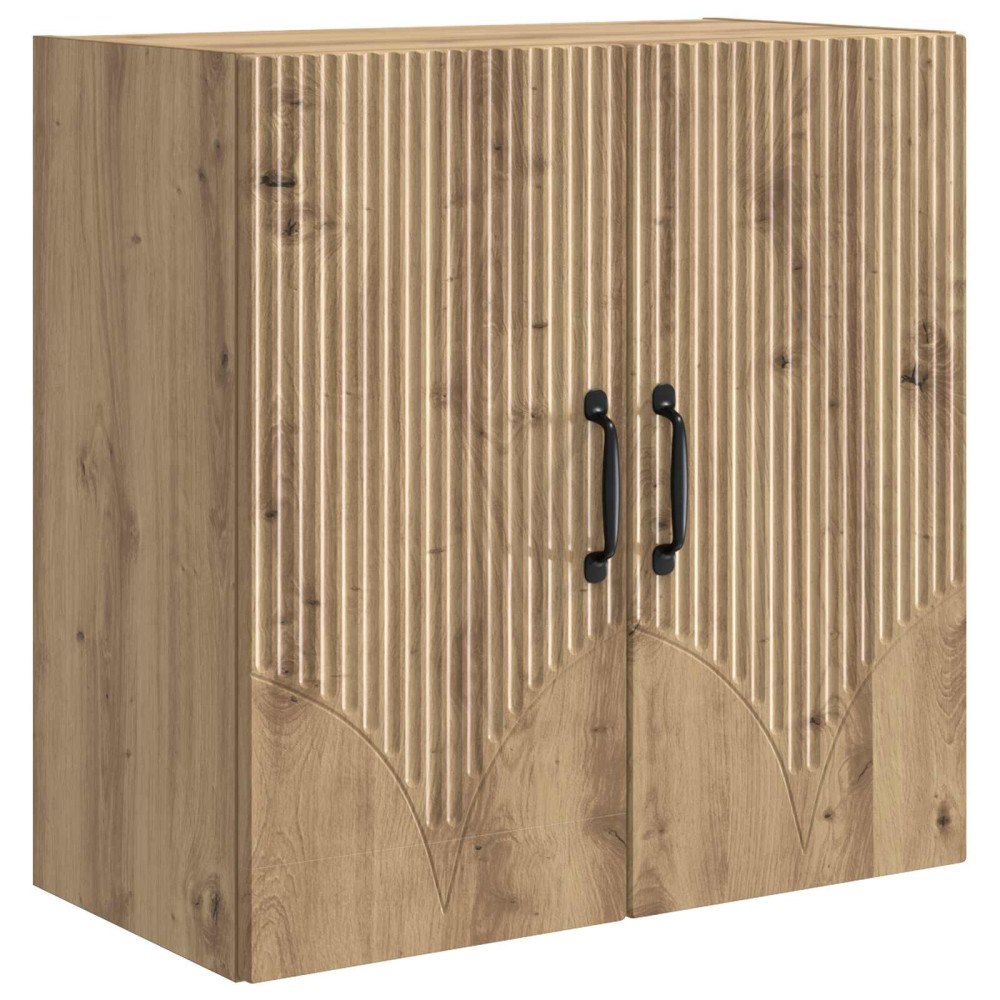 vidaXL Väggmonterat skåp Artisan-ek 59 x 31 x 60 cm Konstruerat trä