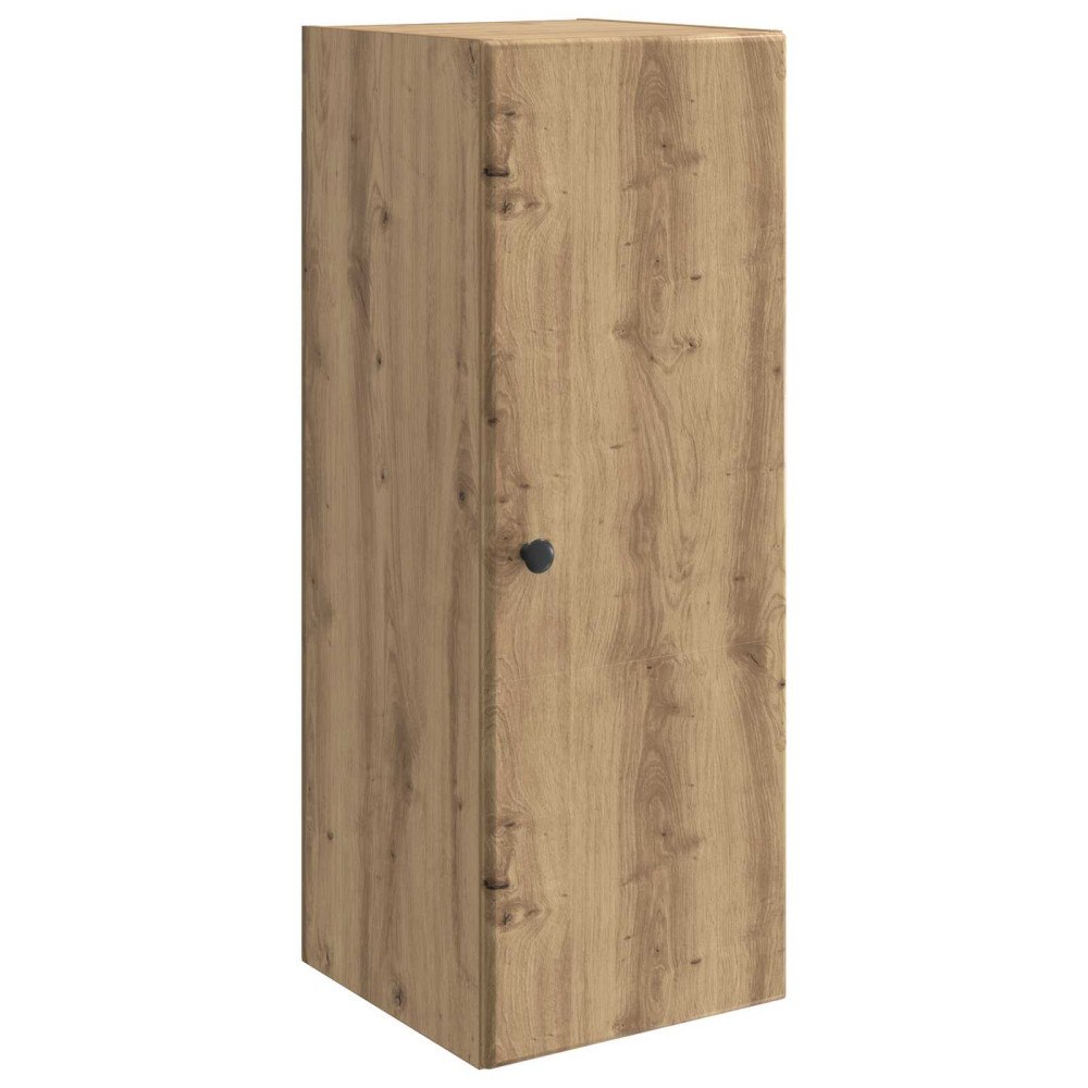 vidaXL Väggmonterat skåp Artisan-ek 33 x 34,5 x 90 cm Konstruerat trä