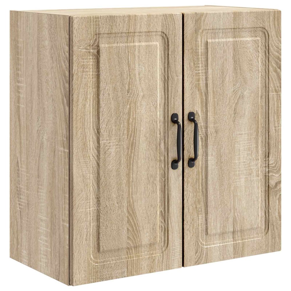 vidaXL Väggmonterat skåp Sonoma-ek 59 x 31 x 60 cm Konstruerat trä
