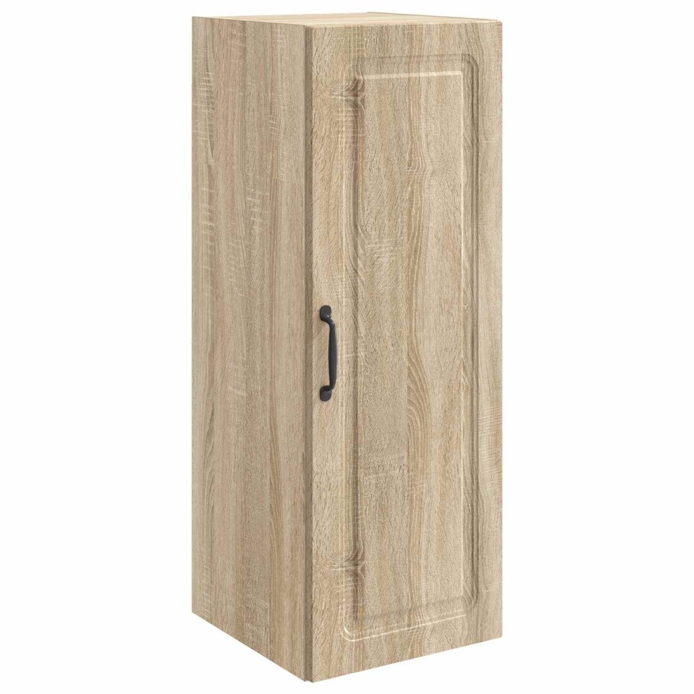 vidaXL Väggmonterat skåp Sonoma-ek 33 x 34,5 x 90 cm Konstruerat trä