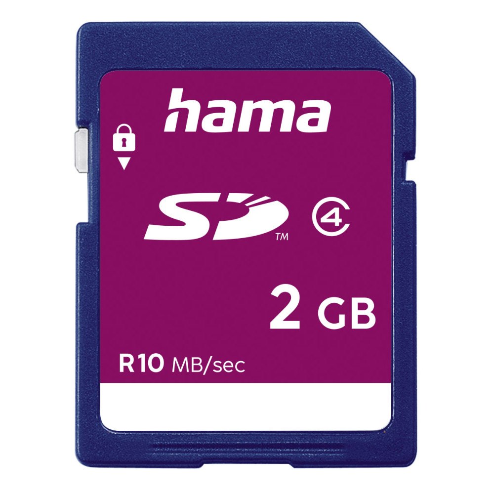 Hama Memory Card SD 2GB Class 4