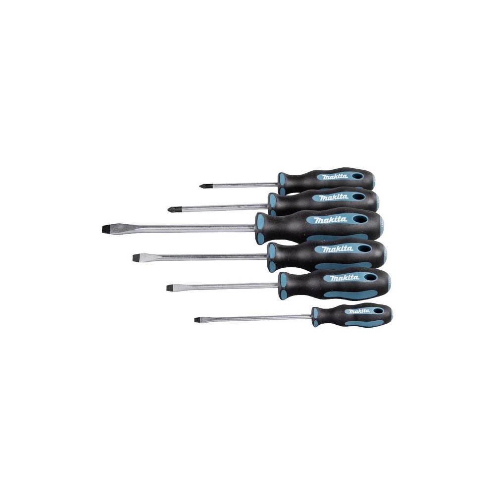 Makita MAKITA 6-delars borrsats (SL4.0 x 100 / SL5.5 x 100 / SL6.5...