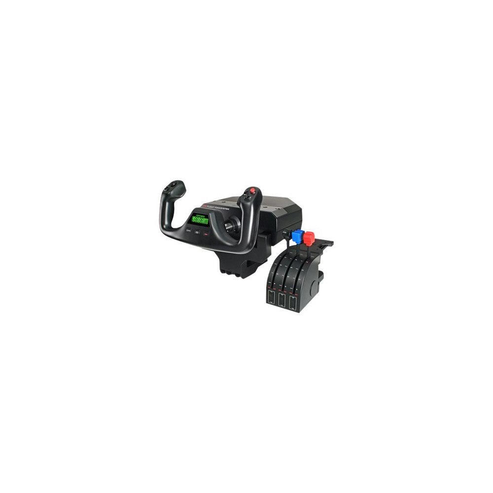 Logitech Logitech Flight Yoke System - koppling och spjäll - kabelansluten