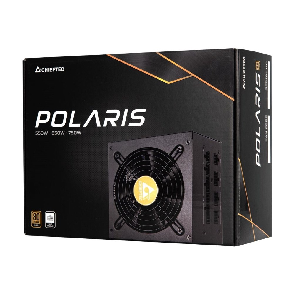 Chieftec Chieftec Polaris Series 750W - nätaggregat - 750 watt