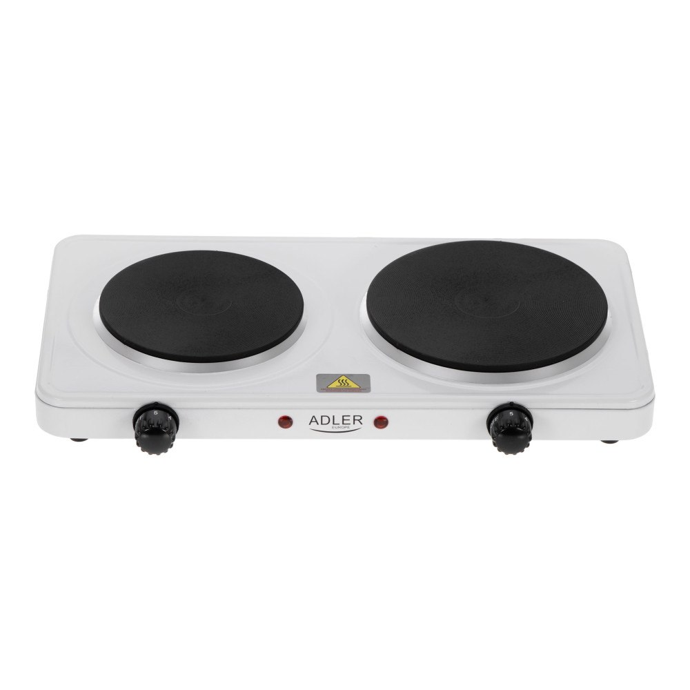 ADLER Adler AD 6520 - elektrisk kokplatta - vit