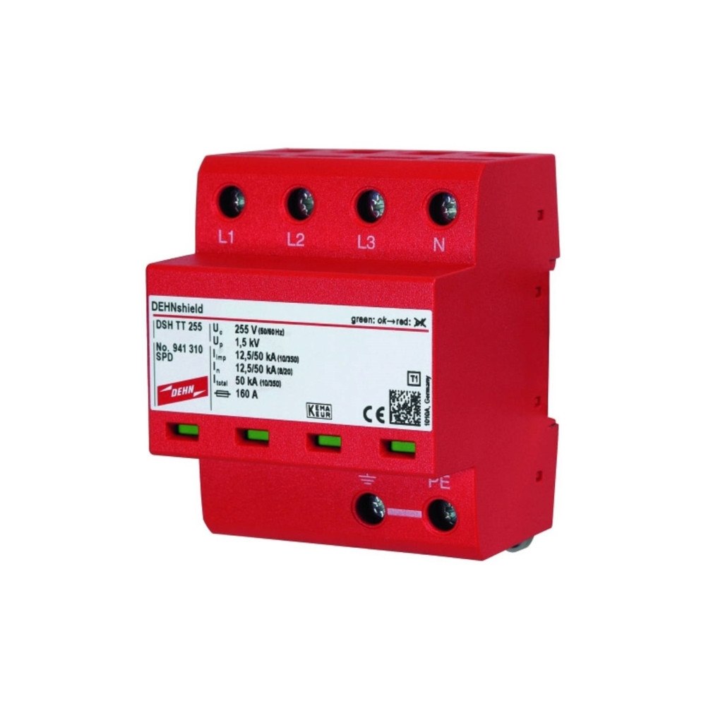 DEHN DEHN DEHNshield TT 255 överspänningsavledare 4P 12,5/50 kA 1...