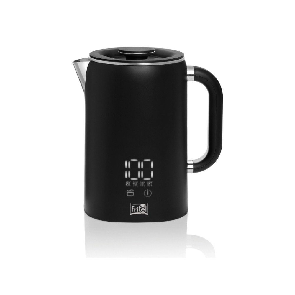 Fritel Fritel WK 2595, 1,7 l, 1500 W, Svart, Krom, Plast, Rostfritt...