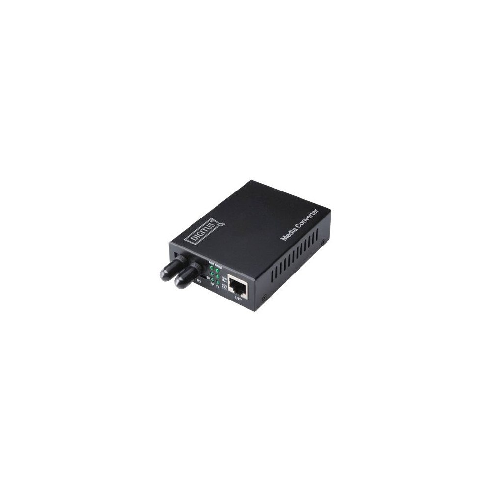 Digitus DIGITUS Professional DN-82010-1 - fibermediekonverterare - 10Mb LAN, 100Mb LAN