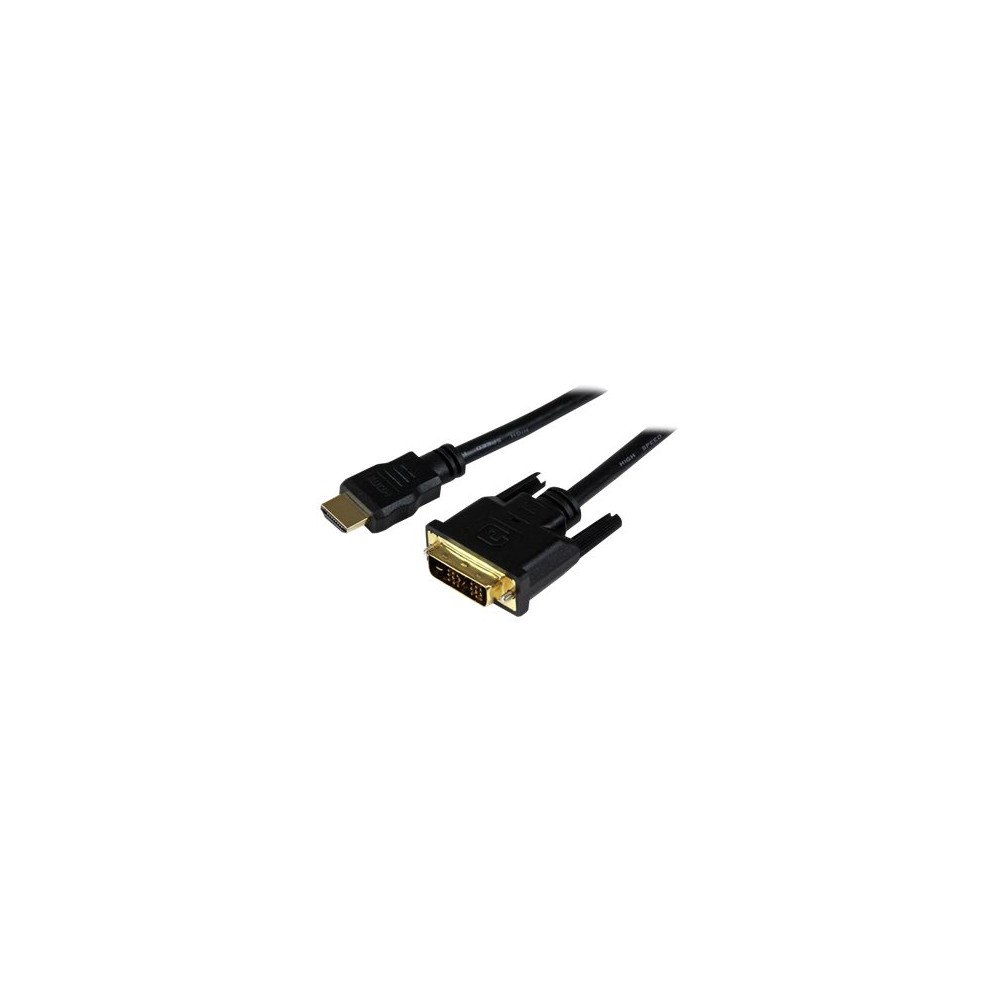 StarTech.com StarTech.com 1,5 m HDMI till DVI-D-kabel – M/M - adapterkabel - HDMI / DVI - 1.5 m