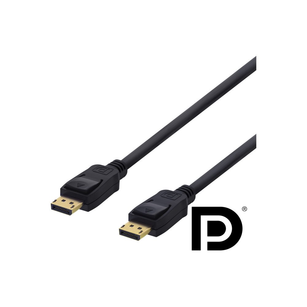Deltaco DELTACO DP-1030D - DisplayPort-kabel - DisplayPort till DisplayPort - 3 m