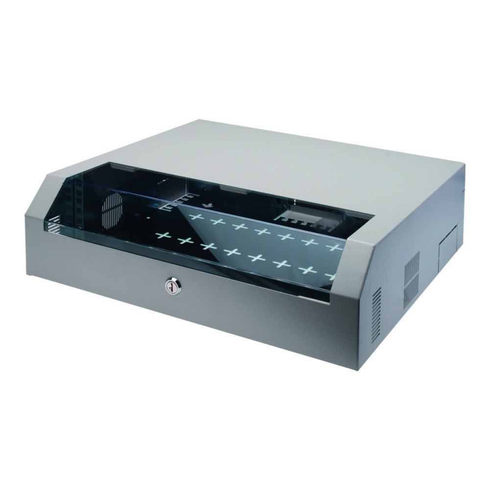 Digitus Digitus SoHo Slim Line DN-19 04U-PB - skåp - 5U
