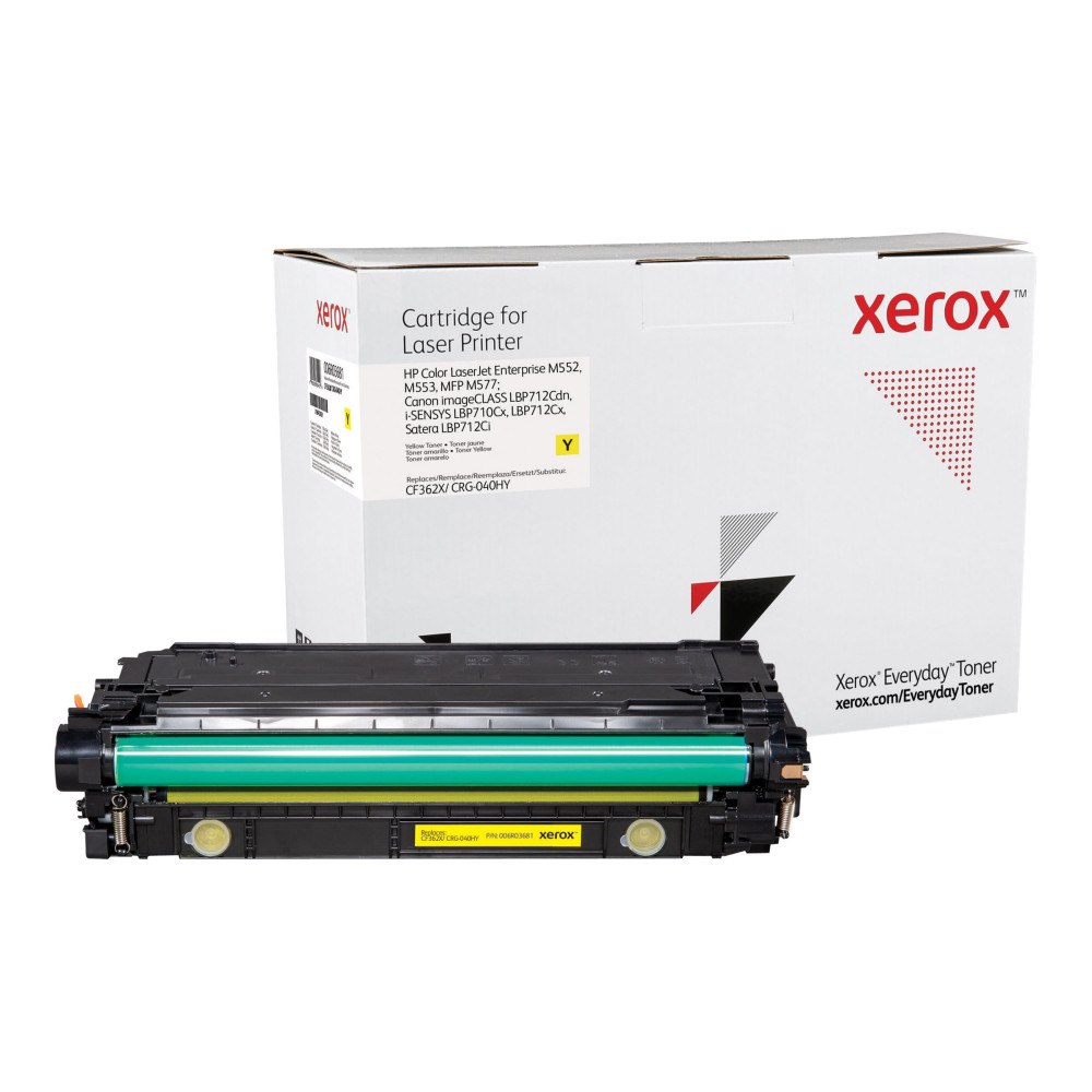 XEROX Everyday - Lång livslängd - gul - kompatibel - tonerkassett (alternativ för: Canon CRG-040HY, HP CF362X)