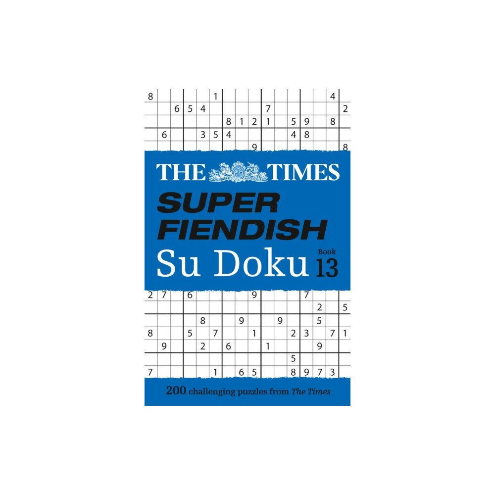 HarperCollins Publishers The Times Super Fiendish Su Doku Book 13 (häftad, eng)