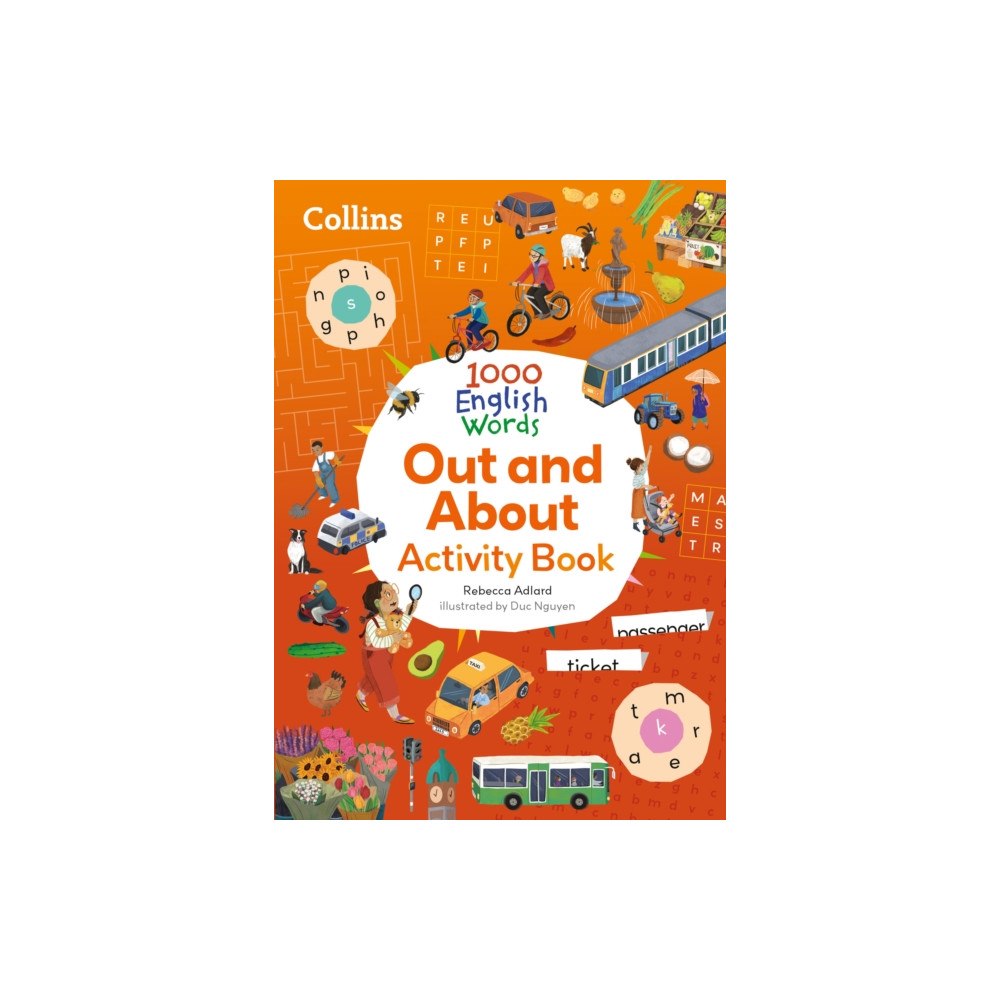 HarperCollins Publishers Collins 1000 English Words Activity Book: Out and about (häftad, eng)