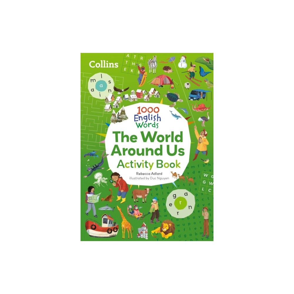 HarperCollins Publishers Collins 1000 English Words Activity Book: The world around us (häftad, eng)