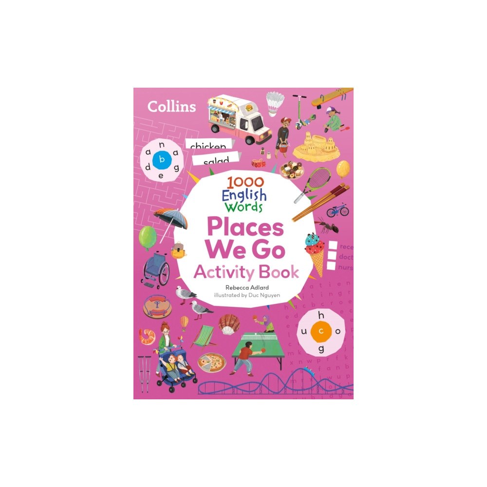HarperCollins Publishers Collins 1000 English Words Activity Book: Places we go (häftad, eng)