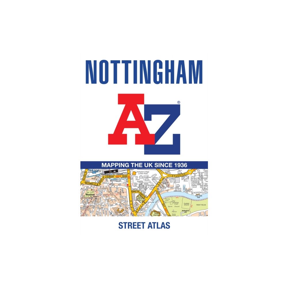 HarperCollins Publishers Nottingham A-Z Street Atlas (häftad, eng)