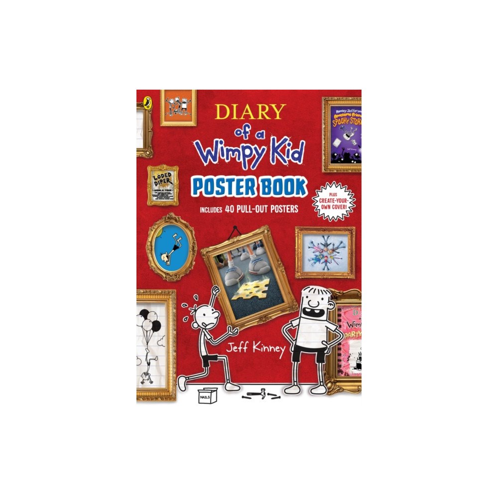 Penguin Random House Children's UK Diary of a Wimpy Kid Poster Book (Includes 40 Pull-Out Posters) (häftad, eng)