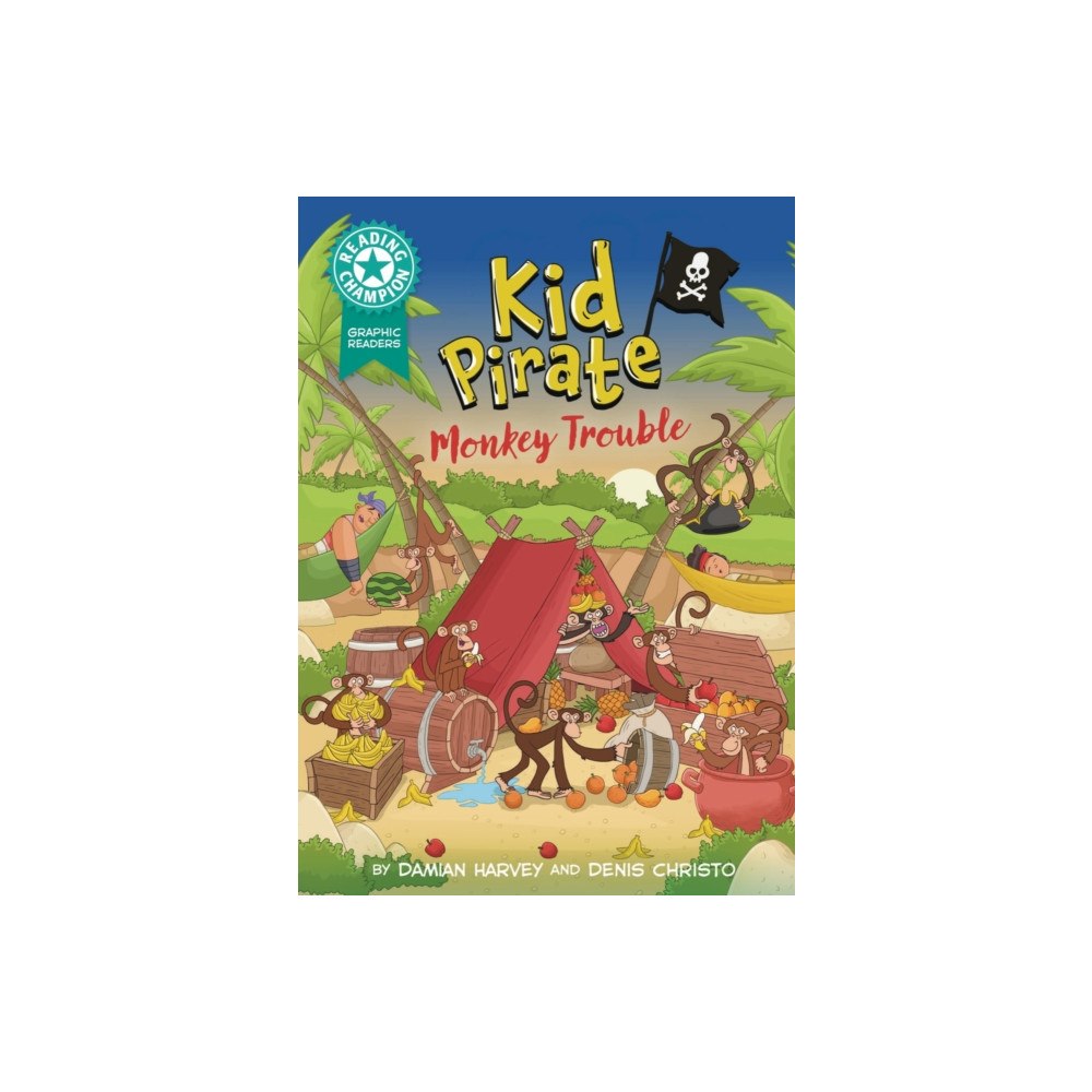 Hachette Children's Group Reading Champion: Graphics: Kid Pirate: Monkey Trouble (inbunden, eng)