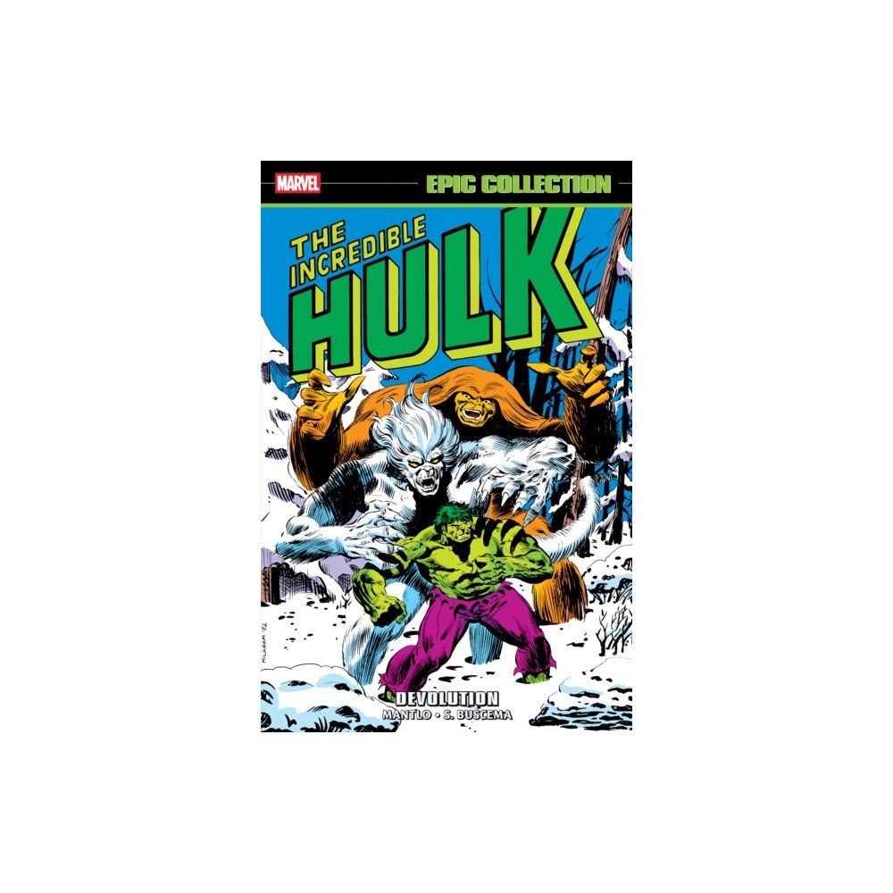 Marvel Comics Incredible Hulk Epic Collection: Devolution (häftad, eng)