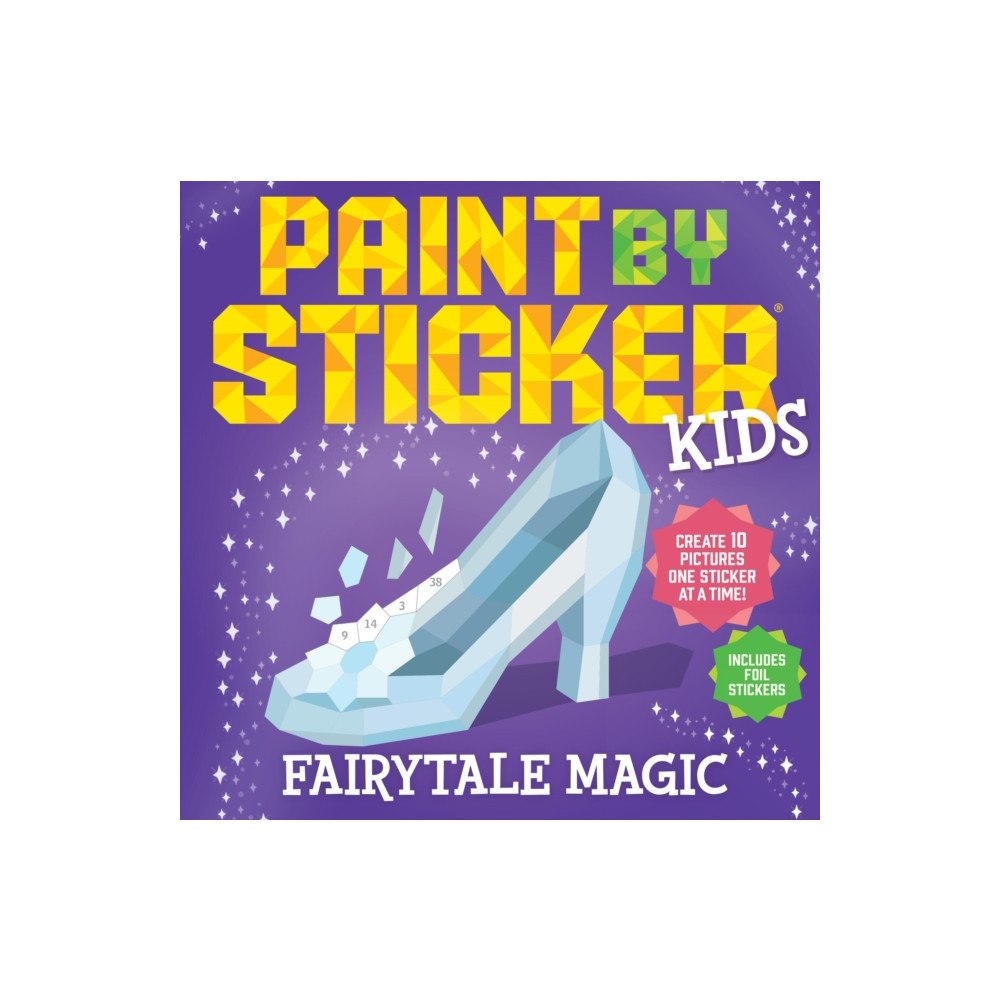 Workman Publishing Paint by Sticker Kids: Fairytale Magic (häftad, eng)