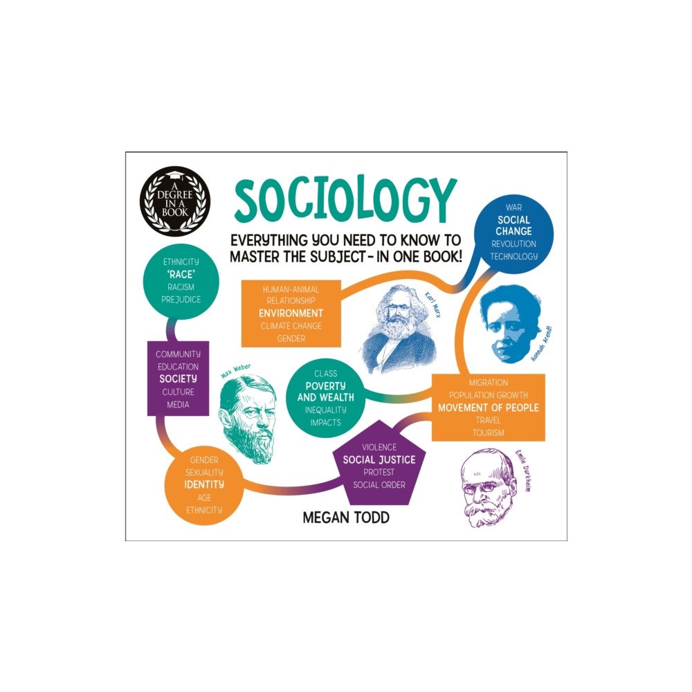 Arcturus publishing ltd A Degree in a Book: Sociology (häftad, eng)