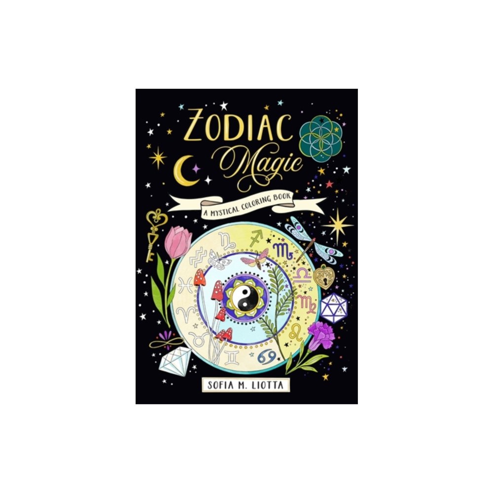 David & Charles A Mystical Coloring Book: Zodiac Magic (häftad, eng)