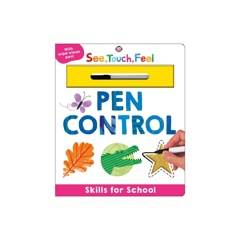 Priddy Books Skills for School: Pen Control (See, Touch, Feel) (bok, board book, eng)
