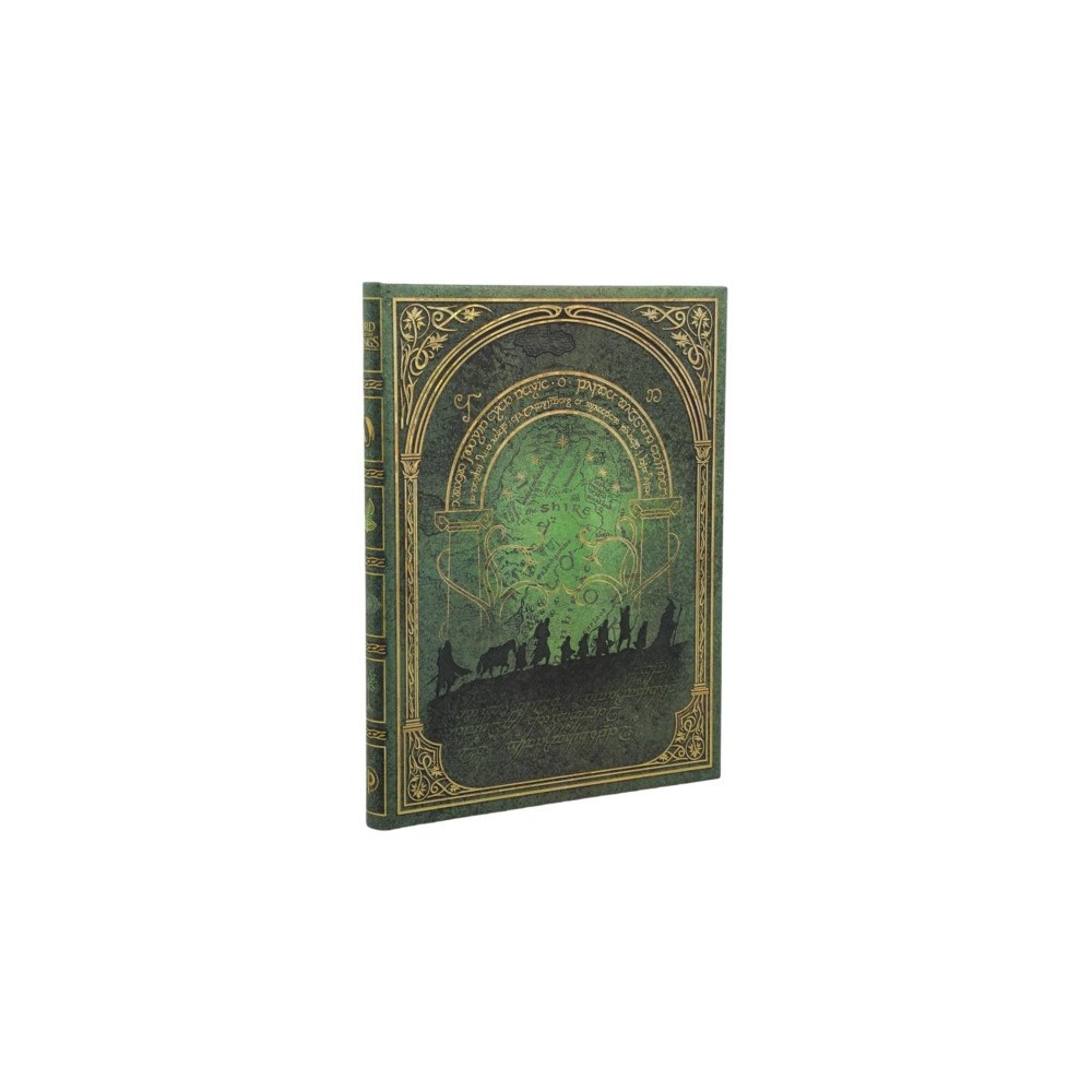 paperblanks Power of Fellowship (The Lord of the Rings Collection) Journal Ultra Unlined (Elastic Band Closure) (inbunden, eng)
