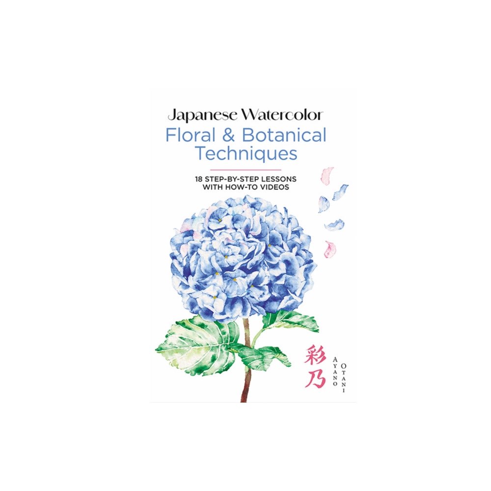 Dover publications inc. Japanese Watercolor: Floral & Botanical Techniques (inbunden, eng)