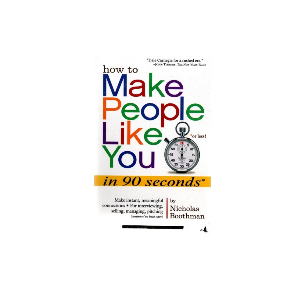 Manjul Publishing House Pvt Ltd How to Make People Like You in 90 Seconds or Less! (häftad, eng)