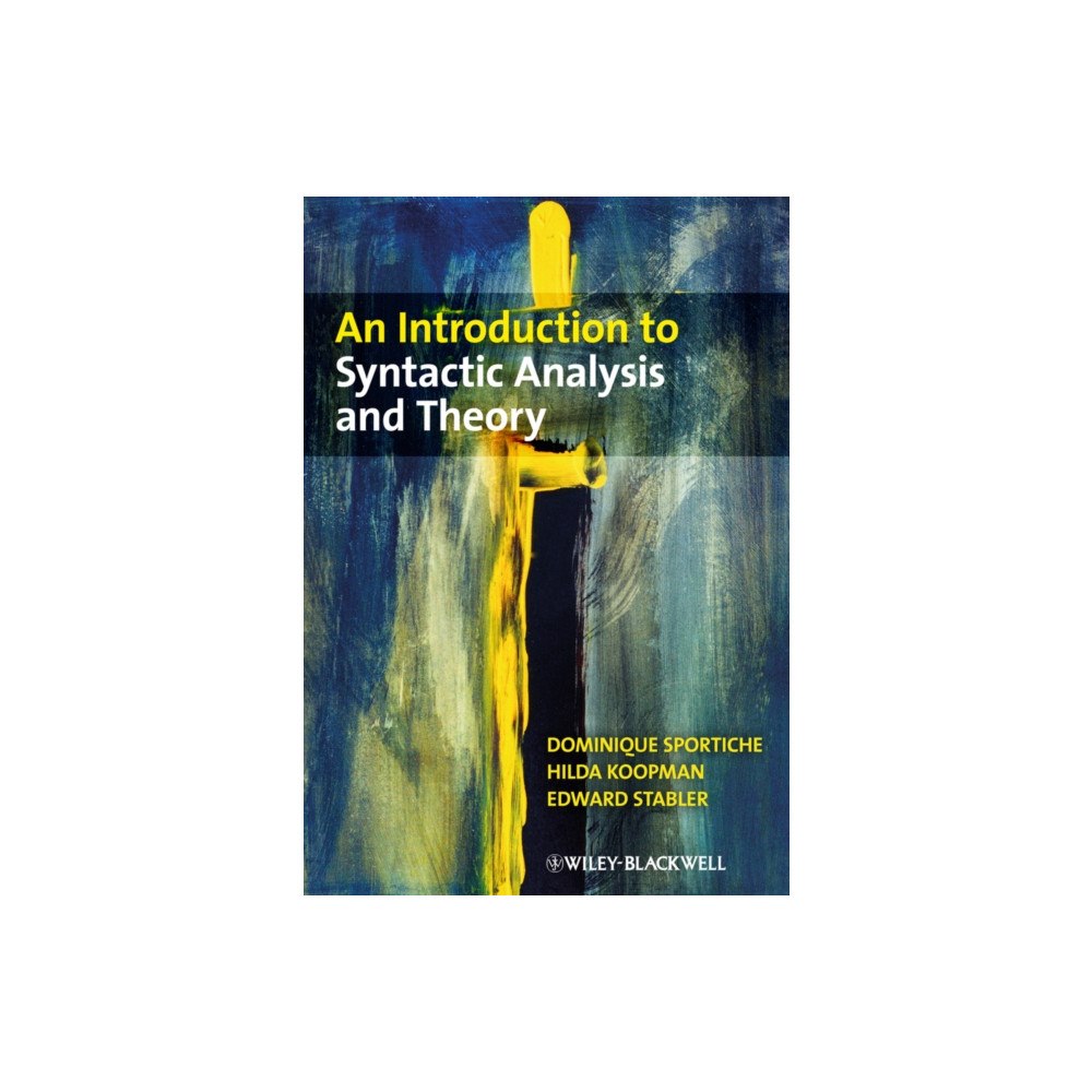 John Wiley And Sons Ltd An Introduction to Syntactic Analysis and Theory (häftad, eng)