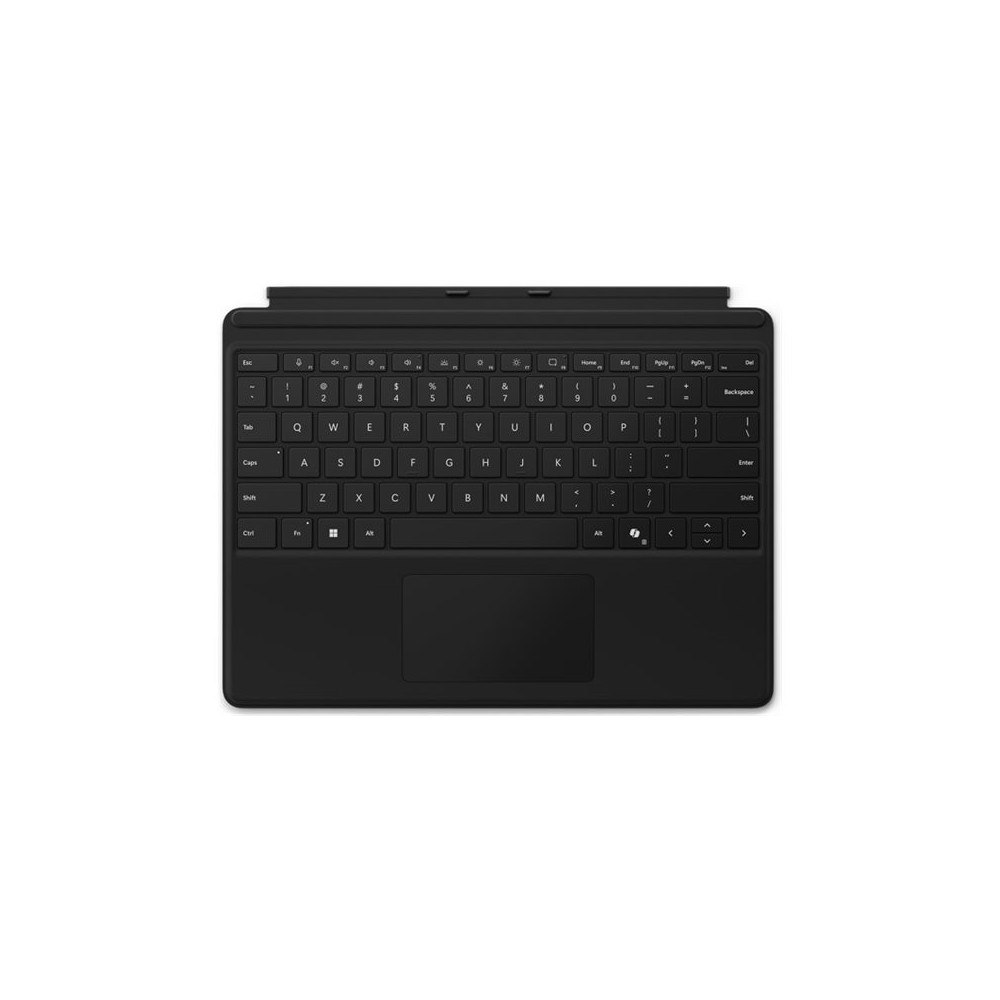 Microsoft Microsoft Surface Pro Keyboard - tangentbord - med pekplatta, accelerometer - AZERTY - fransk - svart Inmatningsenhet
